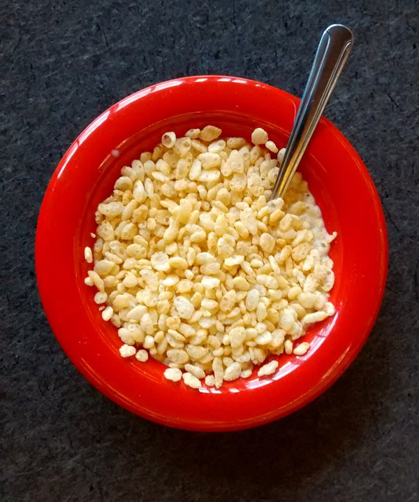 Barres chocolatées au rice krispies