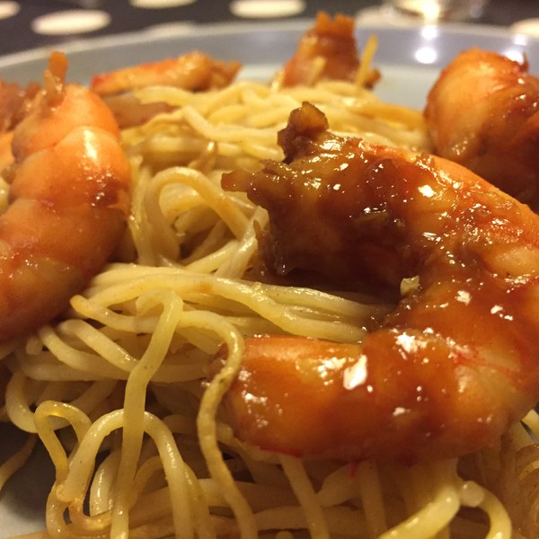 Crevettes marinées