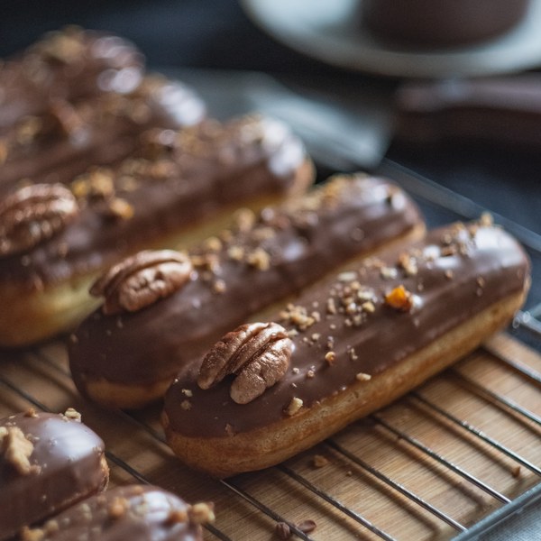 Éclairs au chocolat