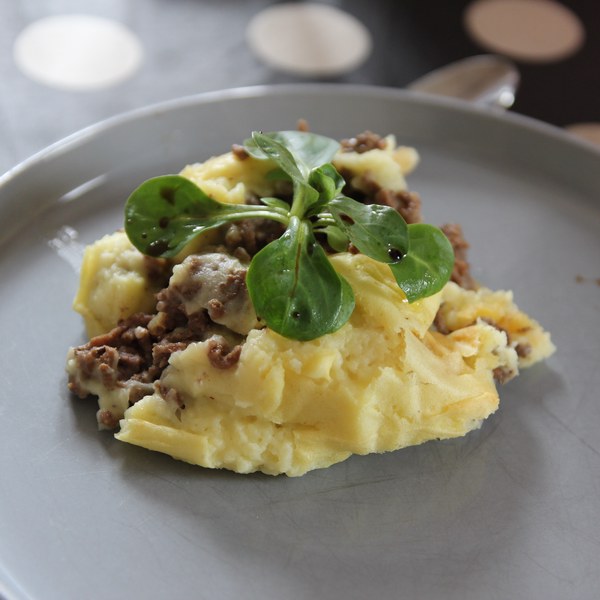 Hachis parmentier au steak haché