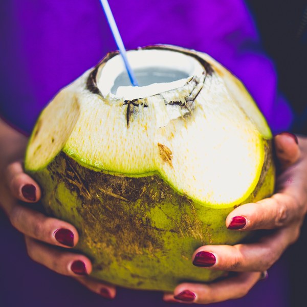 Lait de coco à la mangue et au tapioca