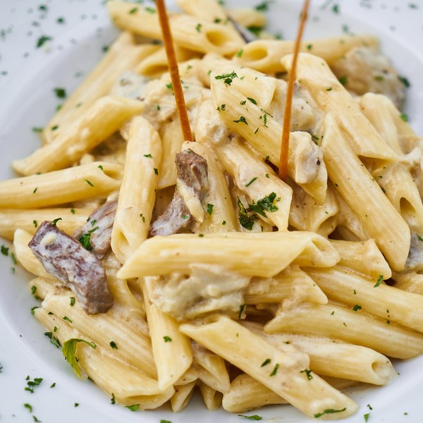 Pates sauce aux 4 fromages facile