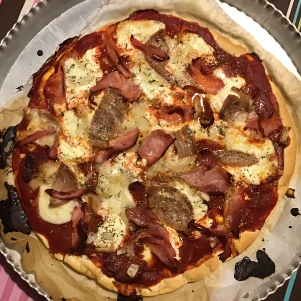 La pizza 3 fromages, 3 viandes