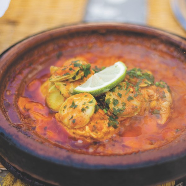 Tajine d'agneau aux abricots