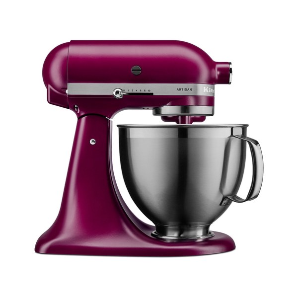 Test KitchenAid Artisan 5KSM195PSEBE, robot pâtissier à tête inclinable 4,8 l betterave