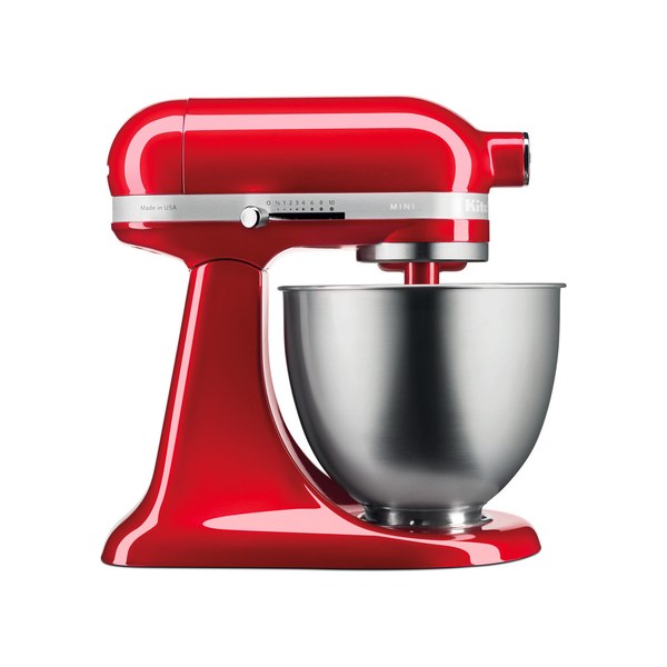 Test KitchenAid Artisan Mini 5KSM3311X, robot pâtissier à tête inclinable 3,3 L