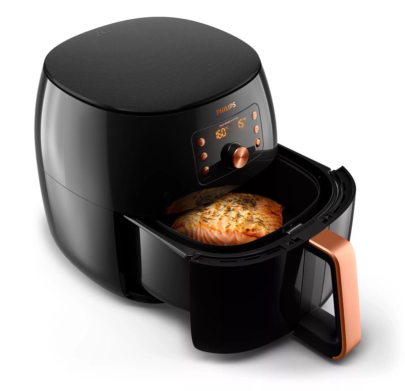 Cuisson du pisson philips-hd9860-90-airfryer-xxl-premium